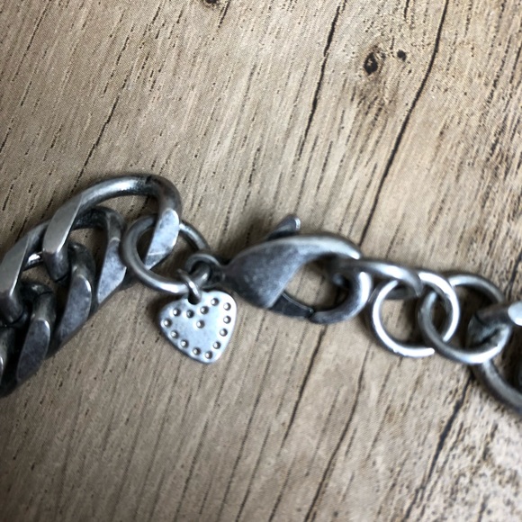 Stella + Dot Necklace w/silver “pearls” - Picture 3 of 3